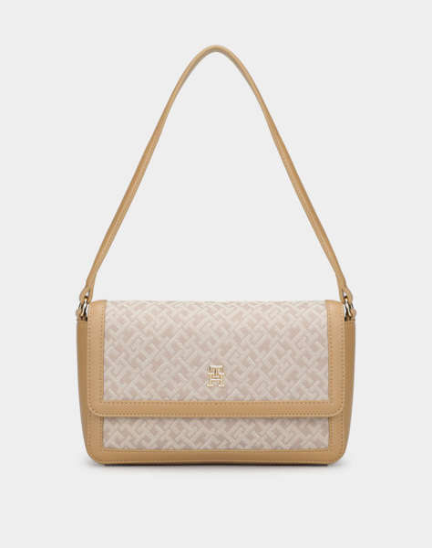 TOMMY HILFIGER TH JACQUARD CROSSOVER (Διαστάσεις: 26 x 14 x 6εκ.)