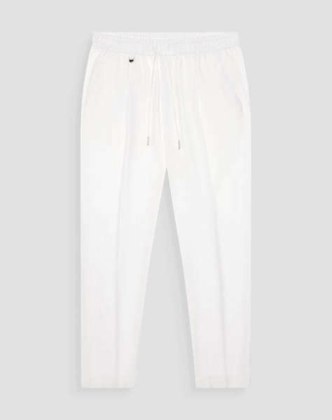 ANTONY MORATO MMTR00748FA800126 MIN OF 6 TROUSERS NEIL REGULAR FIT IN TWILL LINEN VISCOSE BLEND FABRIC ΠΑΝΤΕΛΟΝΙ ΑΝΔΡΙΚΟ