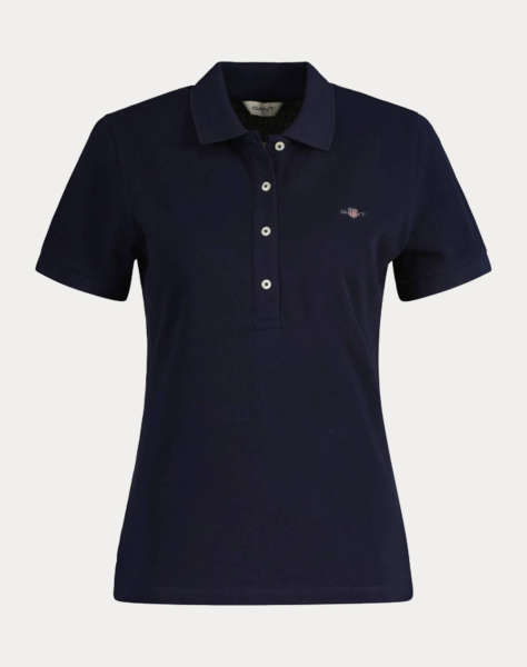 GANT ΜΠΛΟΥΖΑ ΚΜ SLIM SHEILD CAP SLEEVE PIQUE POLO
