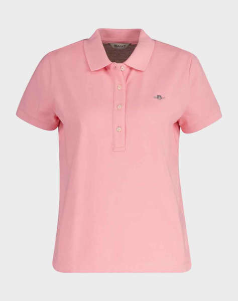 GANT ΜΠΛΟΥΖΑ ΚΜ SLIM SHEILD CAP SLEEVE PIQUE POLO