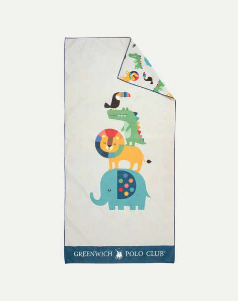 DAS 4079 ΠΕΤΣΕΤΑ ΘΑΛΑΣΣΗΣ GREENWICH POLO CLUB JUNIOR (Διαστάσεις: 70 x 140εκ.)