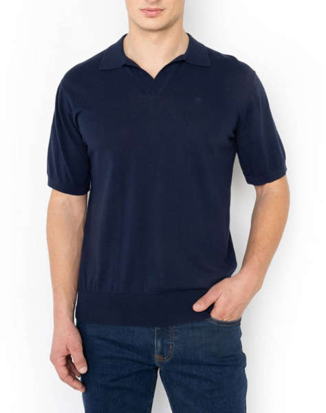 THE BOSTONIANS ΜΠΛΟΥΖΑ POLO ΠΛΕΚΤΟ REGULAR FIT