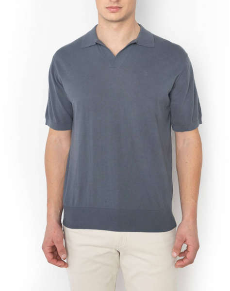 THE BOSTONIANS ΜΠΛΟΥΖΑ POLO ΠΛΕΚΤΟ REGULAR FIT