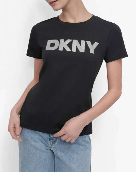 DKNY DJ4T1268 LOGO ΜΠΛΟΥΖΑΚΙ ΚΟΝΤΟΜΑΝΙΚΟ DKNY