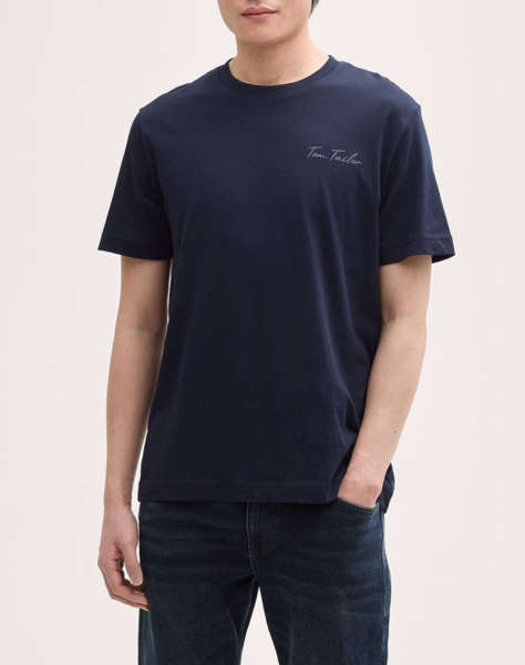 TOM TAILOR BASIC T-SHIRT ΜΠΛΟΥΖΑ ΑΝΔΡΙΚΟ