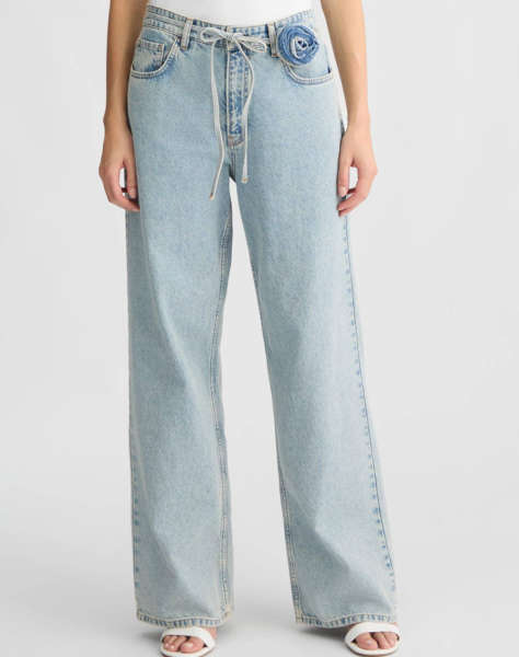 LIU JO DENIM_UA5D72_PANT.BAGGY ROSE REG.W. ΠΑΝΤΕΛΟΝΙ ΓΥΝΑΙΚΕΙΟ
