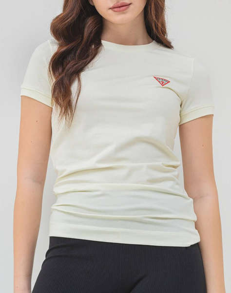 GUESS NARCISO CN T-SHIRT WOMEN - Black | Politikos-shop.gr