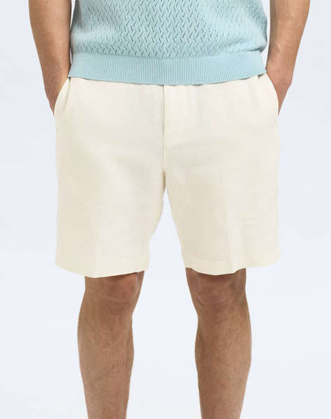 SELECTED SLHREGULAR-LEROY LINEN BLD SHORTS NOOS