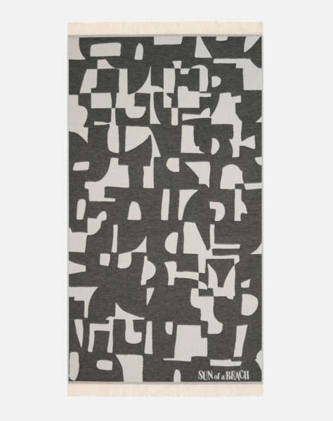 SUN OF A BEACH Feather Beach Towel (Διαστάσεις: 95 x 160εκ.)