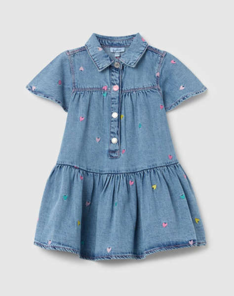 OVS EMBRO HEARTS DRESS