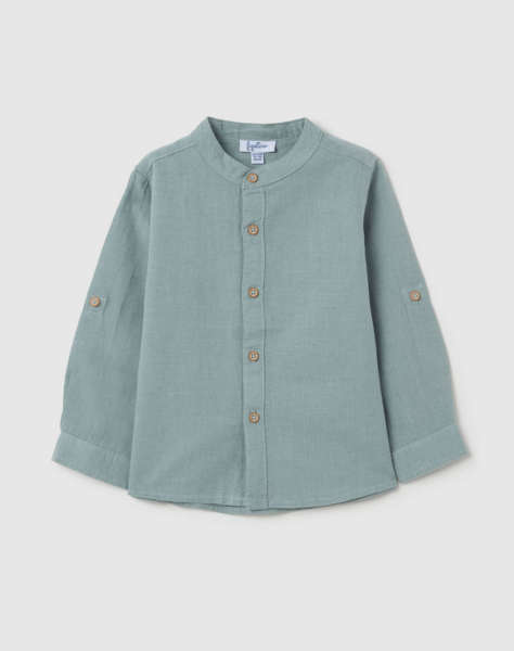 OVS SHIRT IN SOLID COLOR