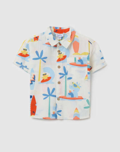 OVS AOP SHORT SLEEVE SHIRT