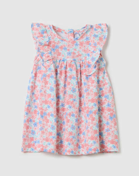 OVS DRESS AOP