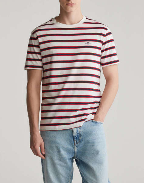 GANT ΜΠΛΟΥΖΑ ΚΜSTRIPED SS TSHIRT