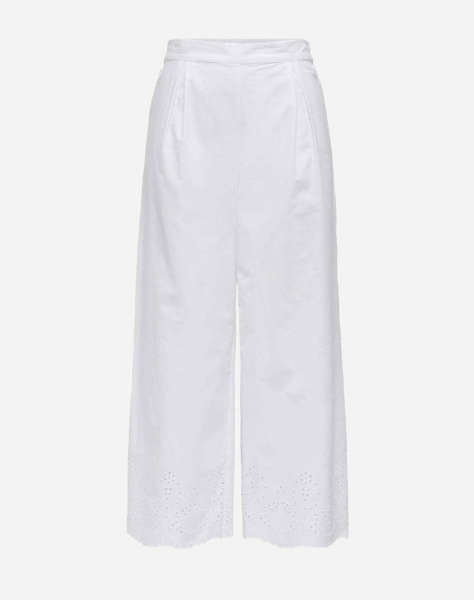 ONLY ONLPAULA TULUM EMB PULL-UP PANT WVN
