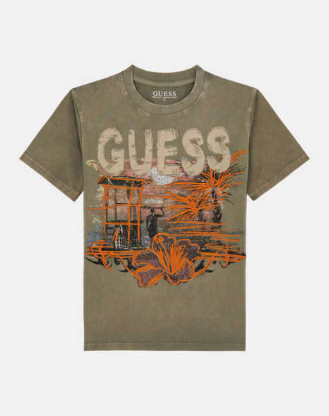 GUESS OVERSIZE SS T-SHIRT - MID ORGANIC COTTON 160 ΜΠΛΟΥΖΑ ΠΑΙΔΙΚΟ BOY