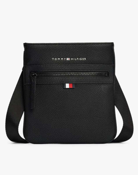 TOMMY HILFIGER ESSENTIAL PU MINI CROSSOVER (Διαστάσεις: 21 x 1 x 22εκ.)