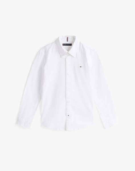 TOMMY HILFIGER BOYS STRETCH OXFORD SHIRT L/S