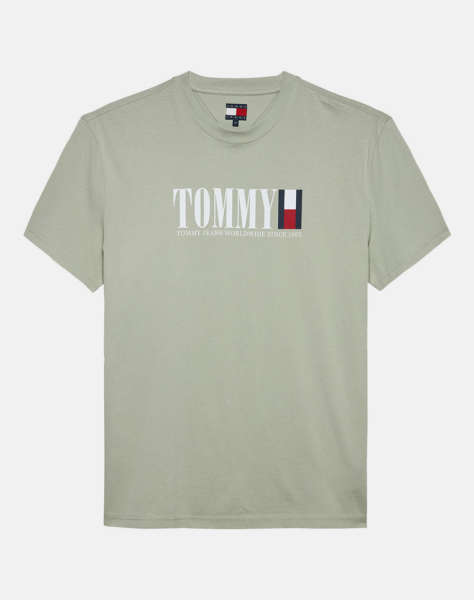 TOMMY JEANS TJM REG TOMMY DNA FLAG TEE EXT