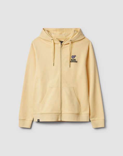BLUE BANANA LIGHT YELLOW HARDY FULL ZIP HOODIE / ΦΟΥΤΕΡ ΜΕ ΦΕΡ