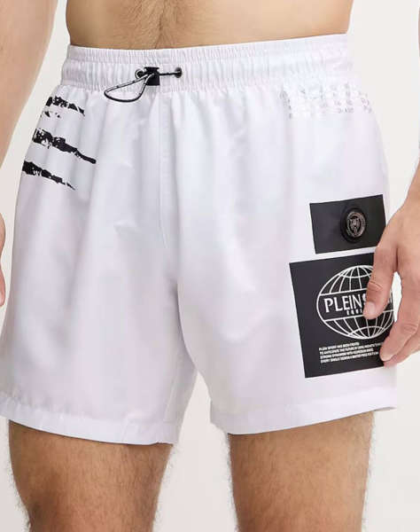 PHILIPP PLEIN PLANET MEDIUM BOARDSHORT ΜΑΓΙΟ ΑΝΔΡΙΚΟ