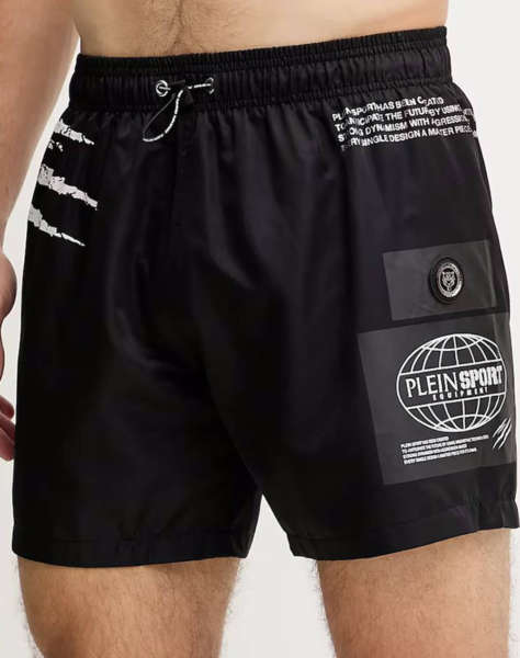 PHILIPP PLEIN PLANET MEDIUM BOARDSHORT ΜΑΓΙΟ ΑΝΔΡΙΚΟ