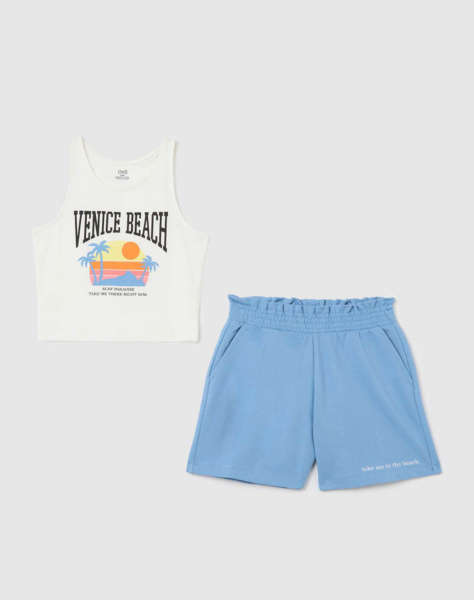 OVS JOGGING SET TANK + SHORT
