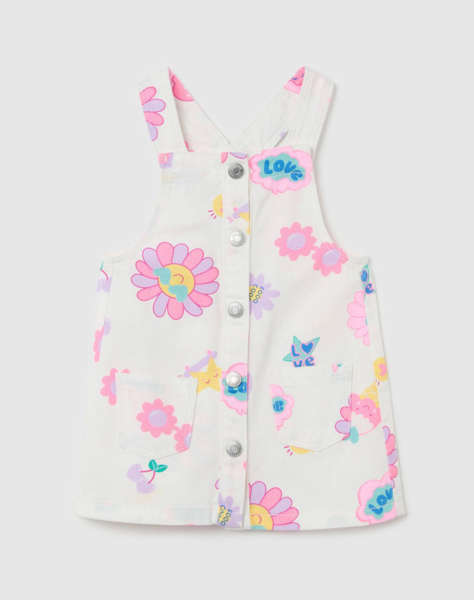 OVS AOP SKIRT WITH BIB
