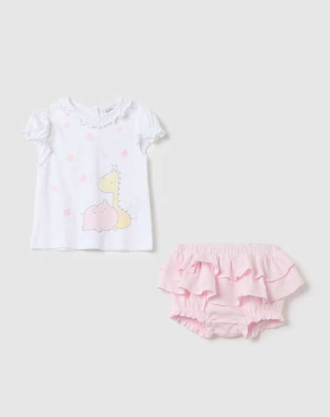 OVS SET T-SHIRT + SHORT