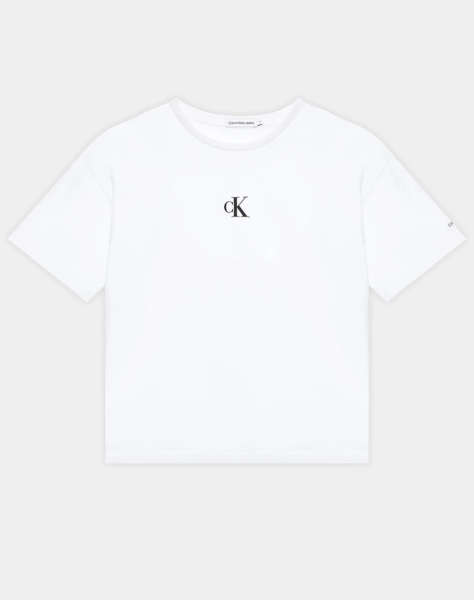 CALVIN KLEIN JEANS CK LOGO BOXY T-SHIRT