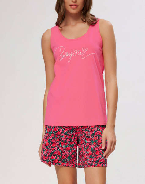 MINERVA ΠΥΖ.ΓΥΝ.ΧΜ-L/SHORTS FLORAL S25
