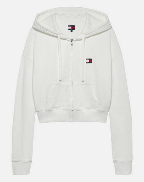 TOMMY JEANS TJW BXY CRP ZIP THRU HOODIE