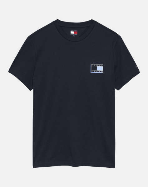 TOMMY JEANS TJM SLIM POP COLOR FLAG TEE EXT