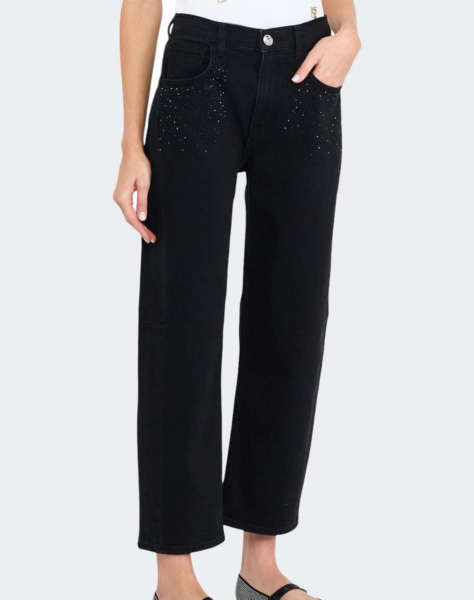 LIU JO DENIM_UF5D02_ECS PANT.BOY CULT STRASS ΠΑΝΤΕΛΟΝΙ ΓΥΝΑΙΚΕΙΟ