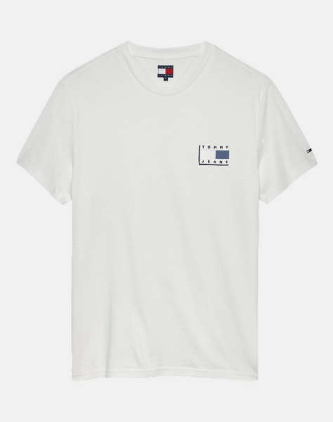 TOMMY JEANS TJM SLIM POP COLOR FLAG TEE EXT