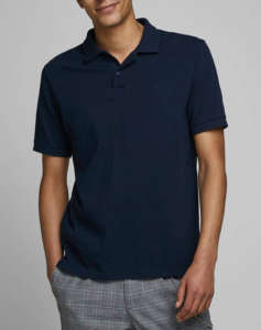 JACK&JONES ΜΠΛΟΥΖΑ JJEBASIC POLO SS NOOS