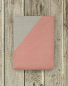 NIMA Single duvet cover Colors - Warm Terracotta / Taupe Brown (Dimensions: 160x240cm)