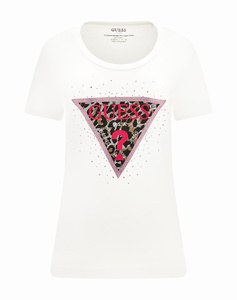 GUESS RN SPRING TRIANGLE TEE WOMEN