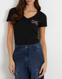 GUESS SS VN SHADED GLITTERY TEE ΜΠΛΟΥΖΑ ΓΥΝΑΙΚΕΙΟ