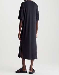 CALVIN KLEIN MODAL LONG LOOSE T-SHIRT DRESS