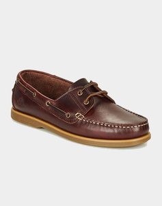 LUMBERJACK MAIN NAVIGATOR BOAT SHOES PULL-UP LEATHER MEN’S SHOES