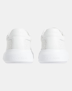 CALVIN KLEIN LOW TOP LACE UP LTH PERF MONO