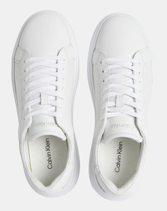 CALVIN KLEIN LOW TOP LACE UP LTH PERF MONO