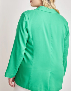 PARABITA Single-breasted linen jacket