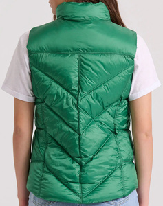 FUNKY BUDDHA Womens sleeveless quilted jacket
