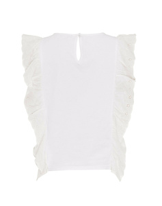 MEXX Top with broderie ruffles