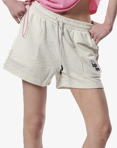 BODY ACTION WOMENS ATHLETIC SHORTS W/EMBROIDERY