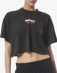 BODY ACTION WOMENS CROPPED LIFESTYLE T-SHIRT