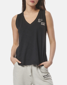 BODY ACTION WOMENS TEXTURED V-NECK TANK TOP
