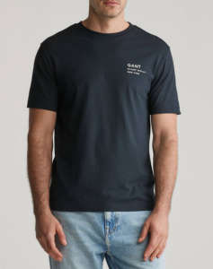 GANT ΜΠΛΟΥΖΑ ΚΜ SMALL GRAPHIC SS T-SHIRT